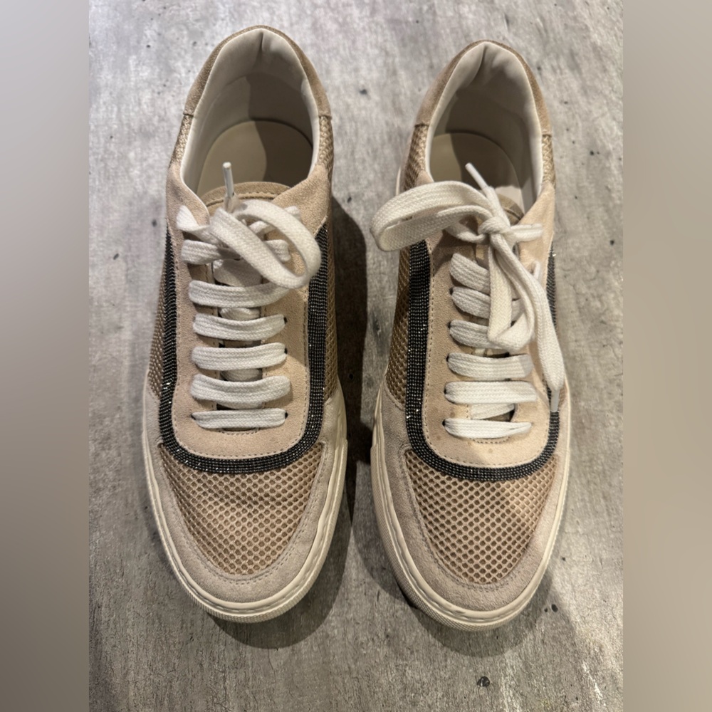 Pre owned Brunello cucinelli mesh sneaker size9